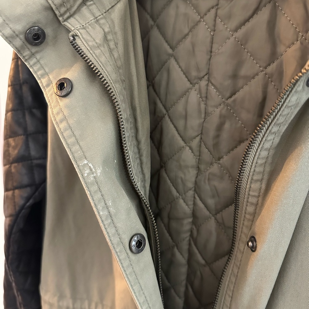 Utility jacket. Army green. - Picture 4 of 5